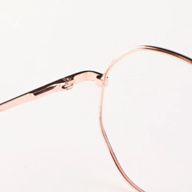 Fashion Ultra-Light Polygon Frame Anti-blue Light Glasses Unisex Reading Eyewear UV400 Shades Flat Mirror Eyeglasses