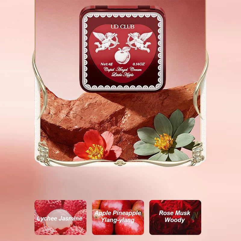 Cupid Solid Charm Perfume Unisex Love Angel Fresh Lasting Fruity Fragrance Alcohol-free Temptation Date Portable Eau De Toilette