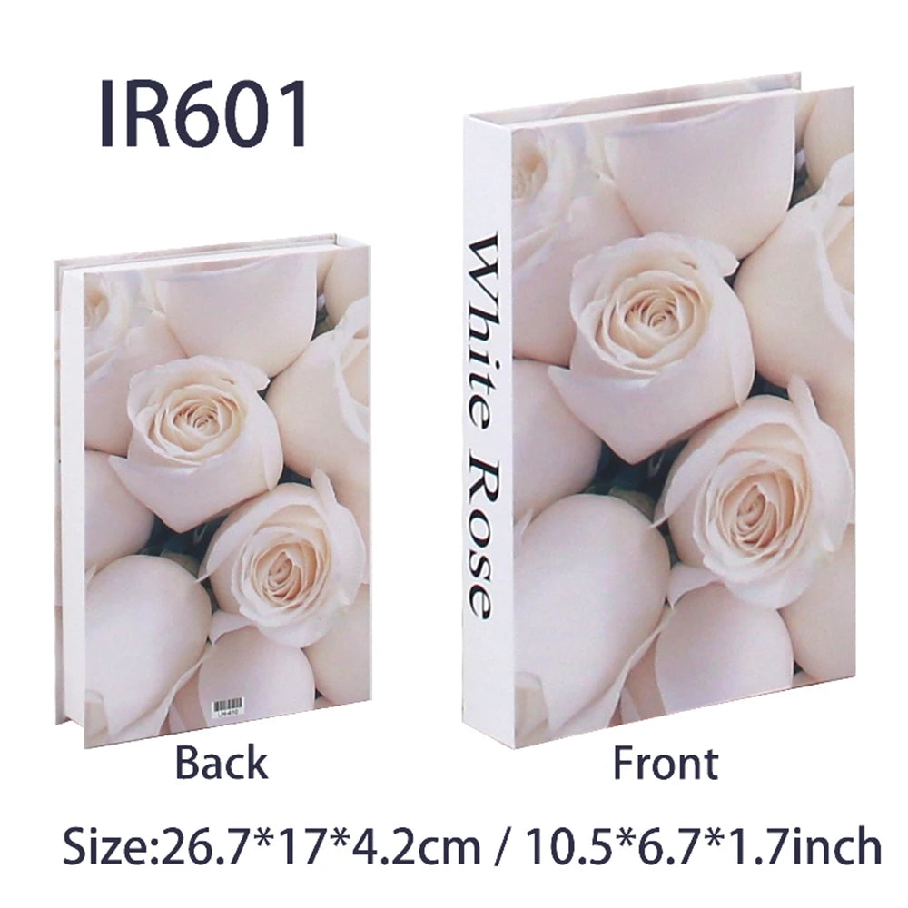 Luxury Home Decoration Fake Book Fashion Living Room Decoration Coffee Table Bedroom Interior Items Modern Book Box Decoration