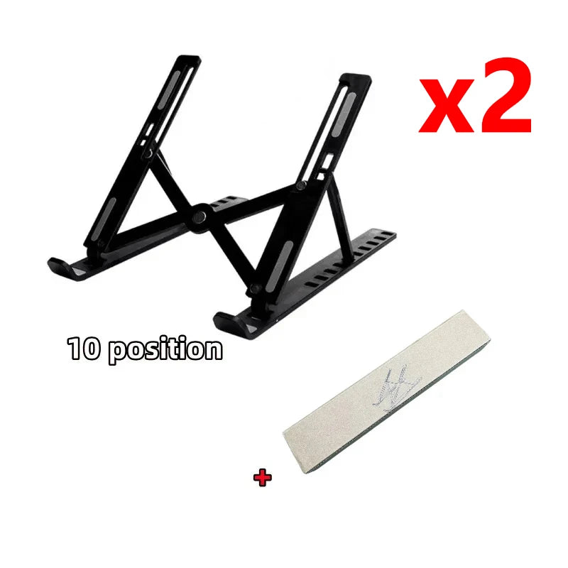 Foldable Laptop Stand Adjustable Portable Notebook Bracket Support Base ABS Holder For Macbook Air Pro Accessories Convenient
