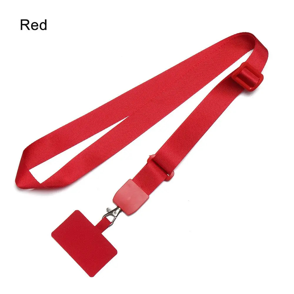 Neck Strap Lanyard for Mobile Phone Rope Anti-lost Keys Mobile Phone Straps Holder Neck Strap Hang Rope Lanyard Patch Card