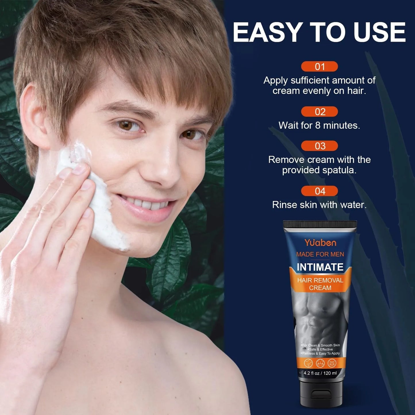 Hair Removal Cream For Men 100ml