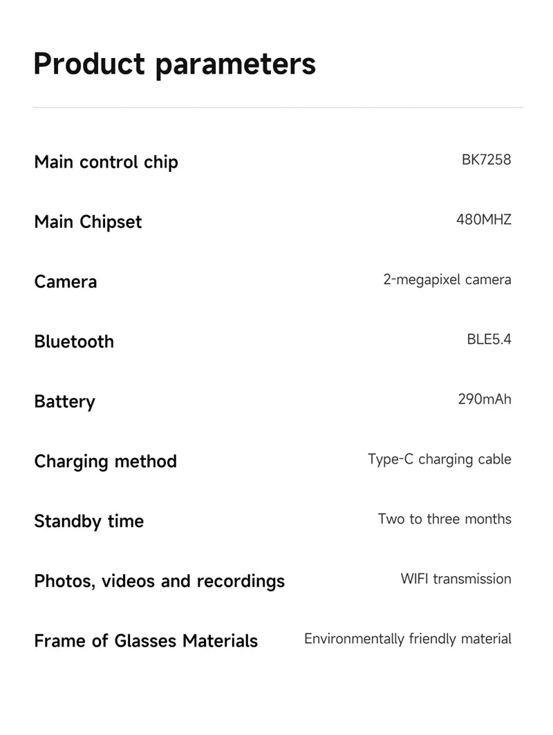 Xiaomi AI Smart Glasses 6K HD Camera Multifunctional Bluetooth Calling Voice Assistant Music Player Translation Glasses 2025 New