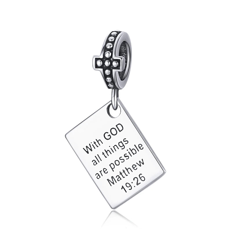 WOSTU 925 Sterling Silver Animal Cat Charm Pendant Heart Family Ladybug Bee Beads Fit Original Bracelet DIY Jewelry For Women