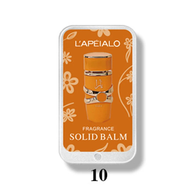 Arab Unisex Solid Balm Long Lasting Fragrance Body Pheromone Perfume Deodorant Cologne Fragrance Portable Pocket Solid Perfume