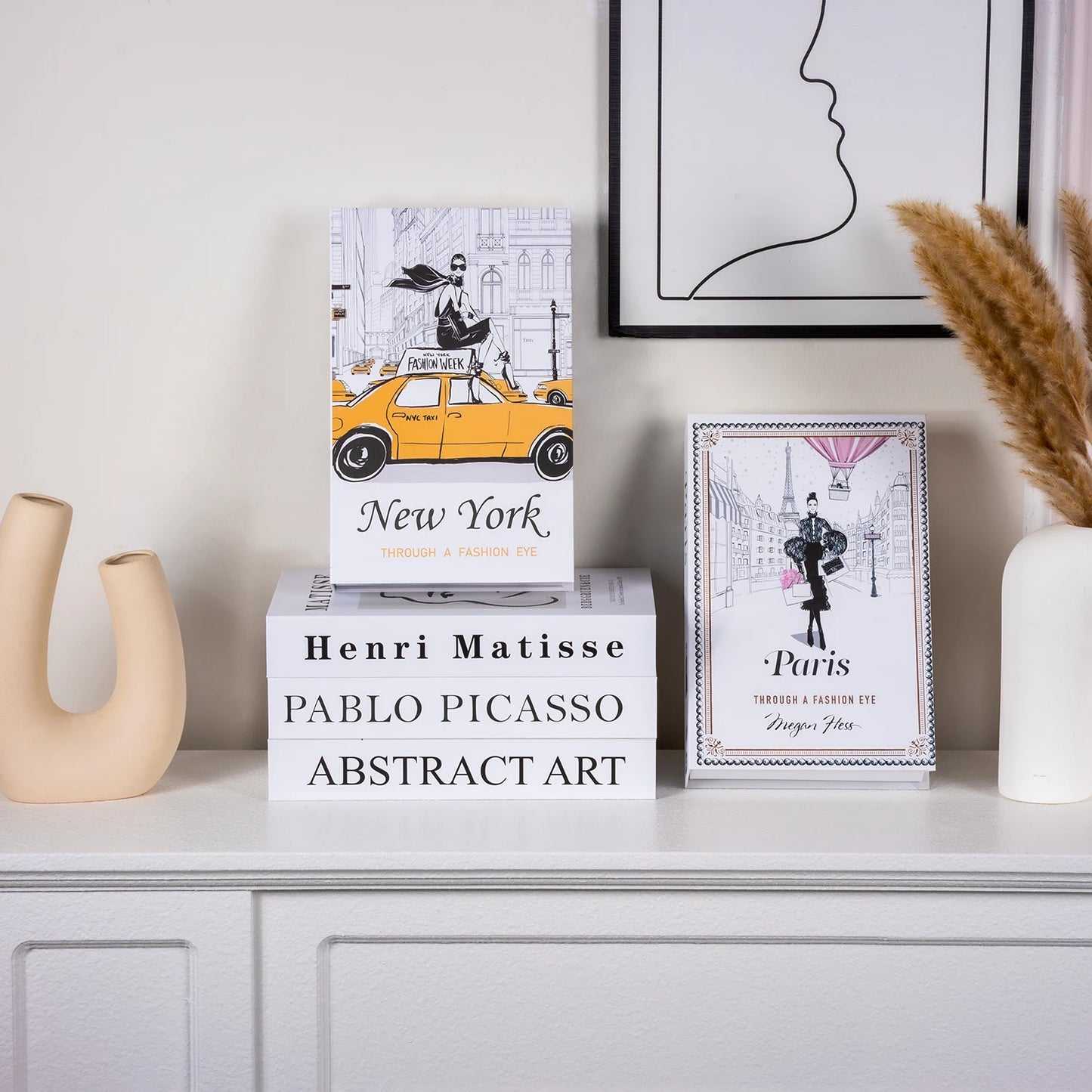 Luxury Home Decoration Fake Book Fashion Living Room Decoration Coffee Table Bedroom Interior Items Modern Book Box Decoration