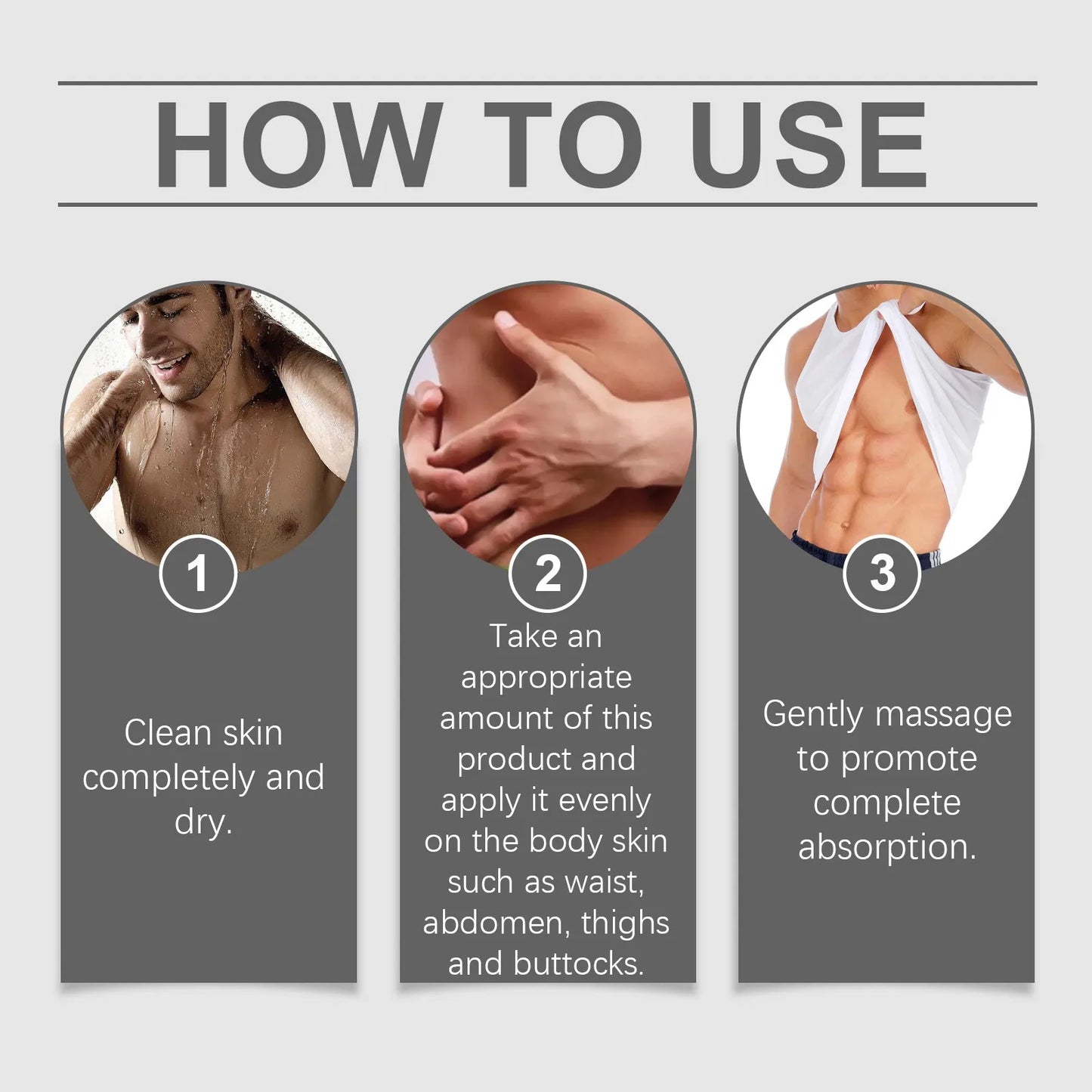 Abdominal Muscle Cream Exercise Abdominal Muscle Line External Massage, Body Care Men And Women Sports Fitness Cream