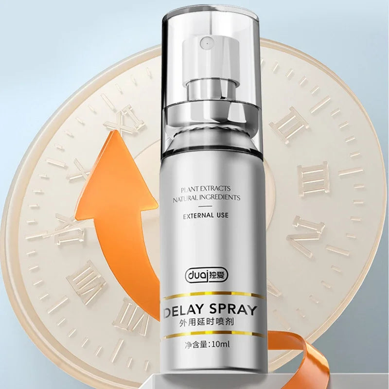 New Male Sexual Delay Spray, Men Delay Cream 60 Minutes Long, Prevent Premature Ejaculation, Cock Enlargement Erection Spray