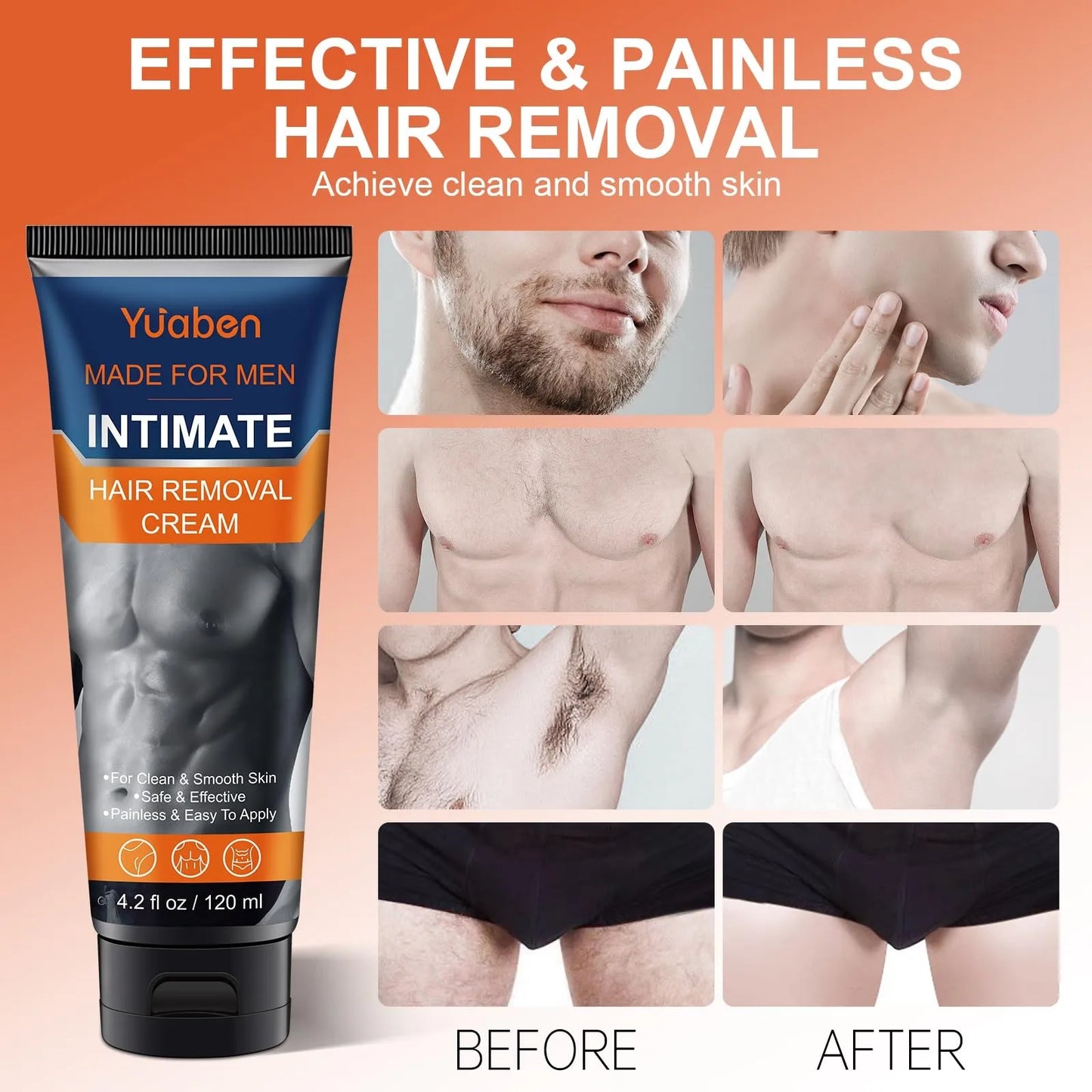 Hair Removal Cream For Men 100ml