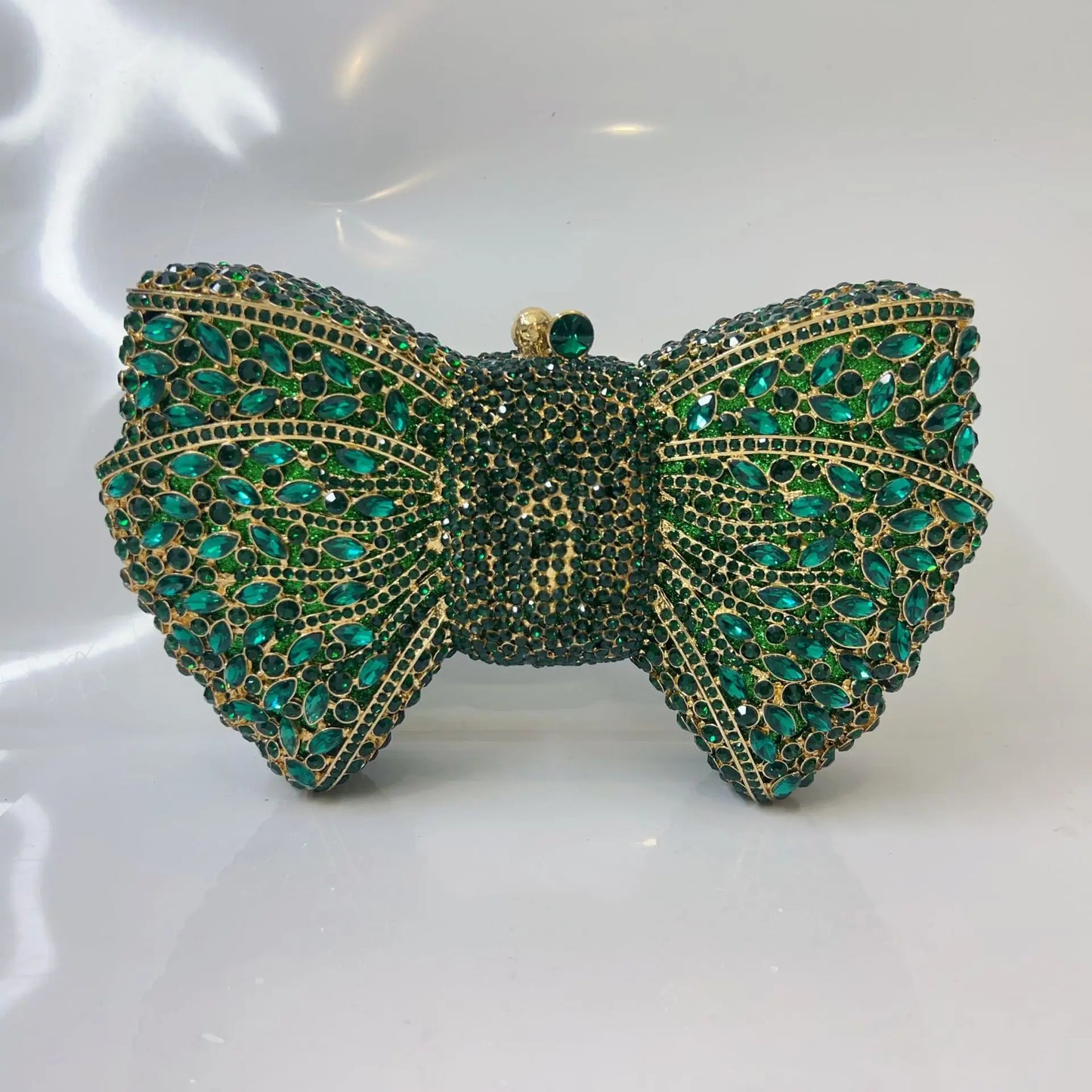 XIYUAN 15 Color Fashion Hollow Bow Woman Evening Bag Wedding Bride Diamond Stone Purse Crystal Banquet Gala Party Dinner Handbag