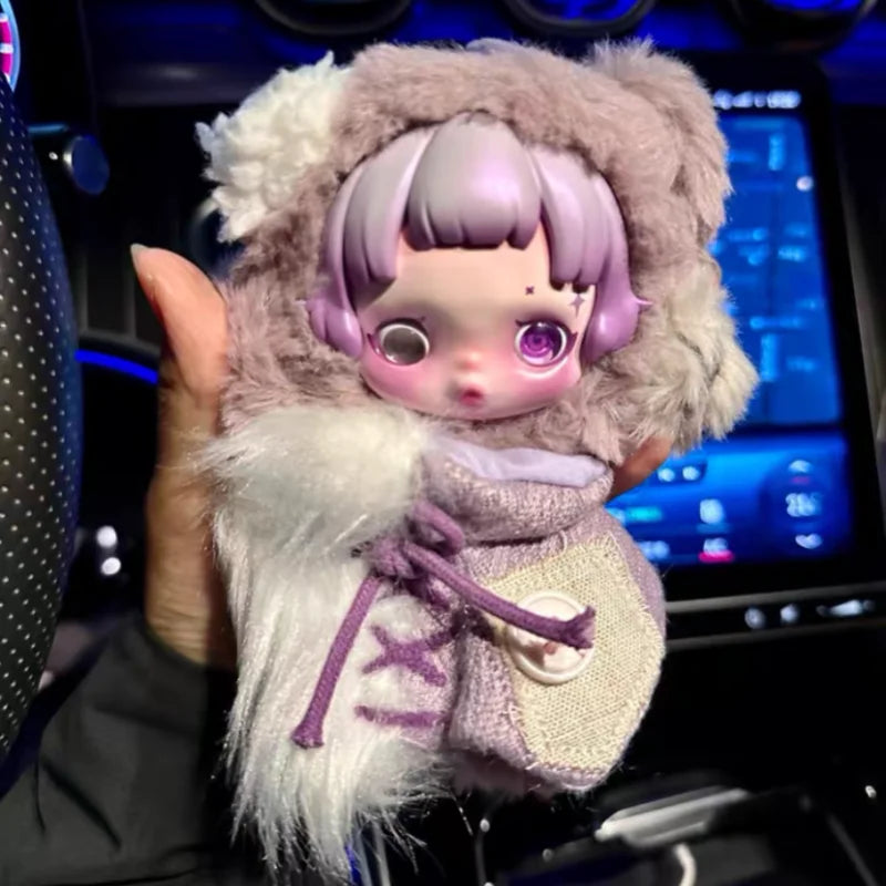 Original Popmart Skullpanda V3 You Found Me Series Trend Blind Box Doll Bag Pendant Surprised Box Toy Emotion Soothing Doll Gift