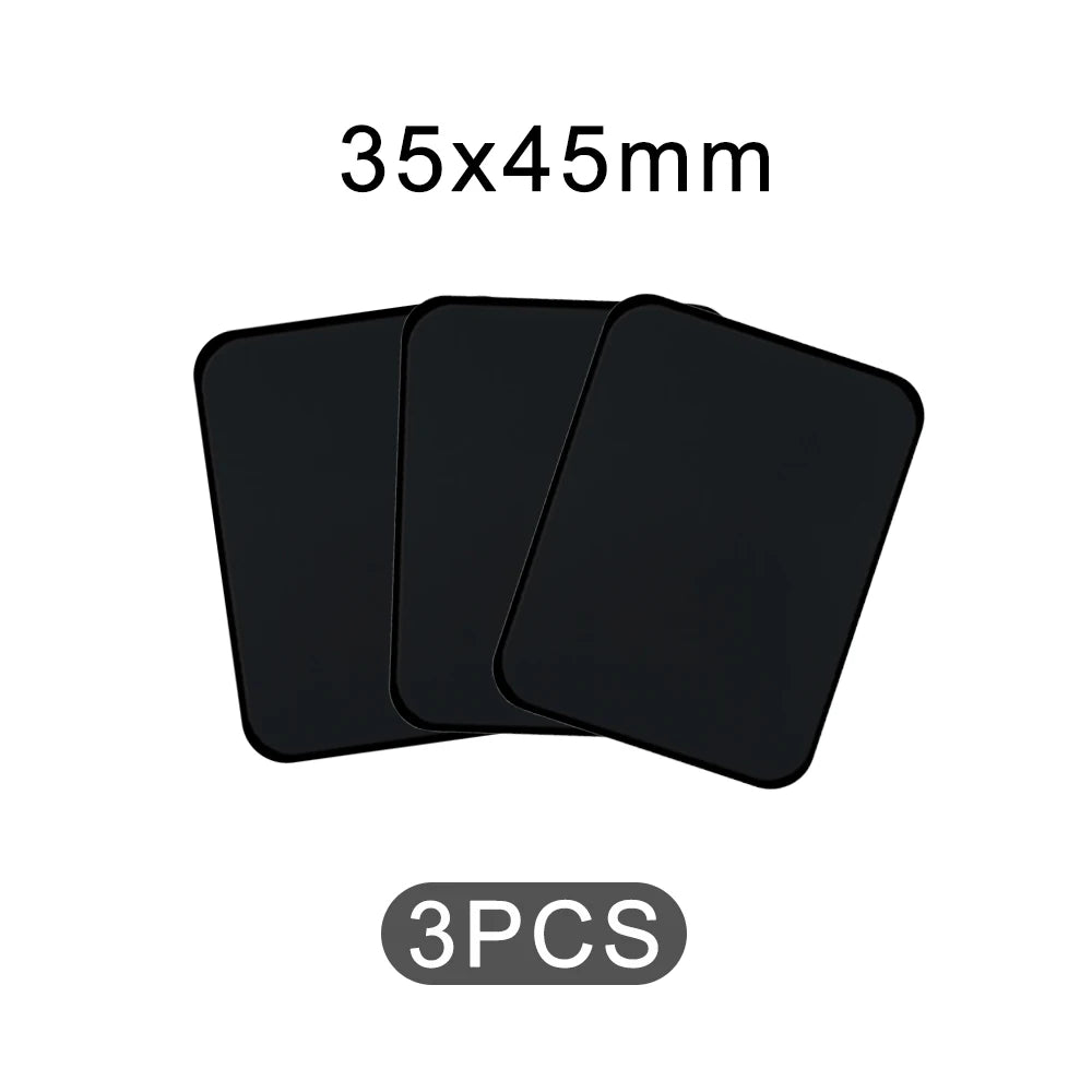 1/3/5PCS Magnetic Metal Plate For Car Phone Holder Universal Iron Sheet Disk Sticker Mount Mobile Phone Magnet Stand For IPhone