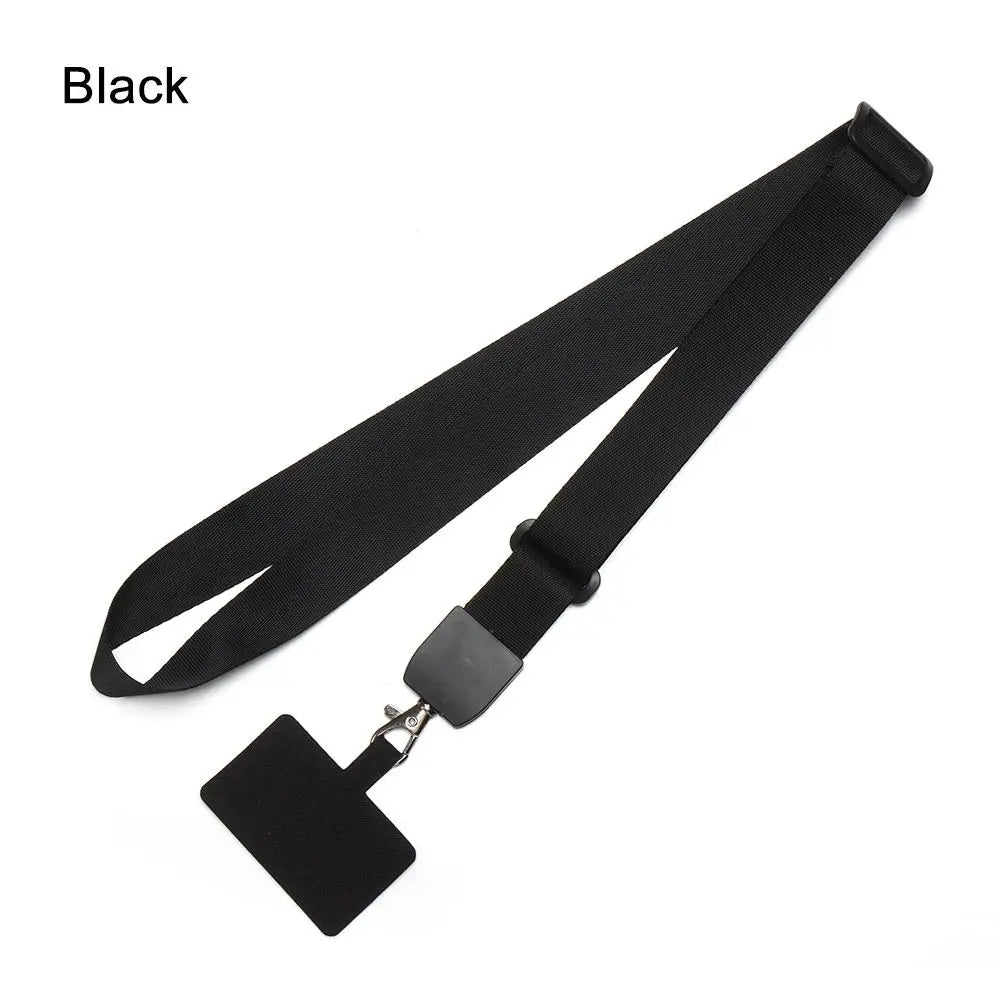 Neck Strap Lanyard for Mobile Phone Rope Anti-lost Keys Mobile Phone Straps Holder Neck Strap Hang Rope Lanyard Patch Card