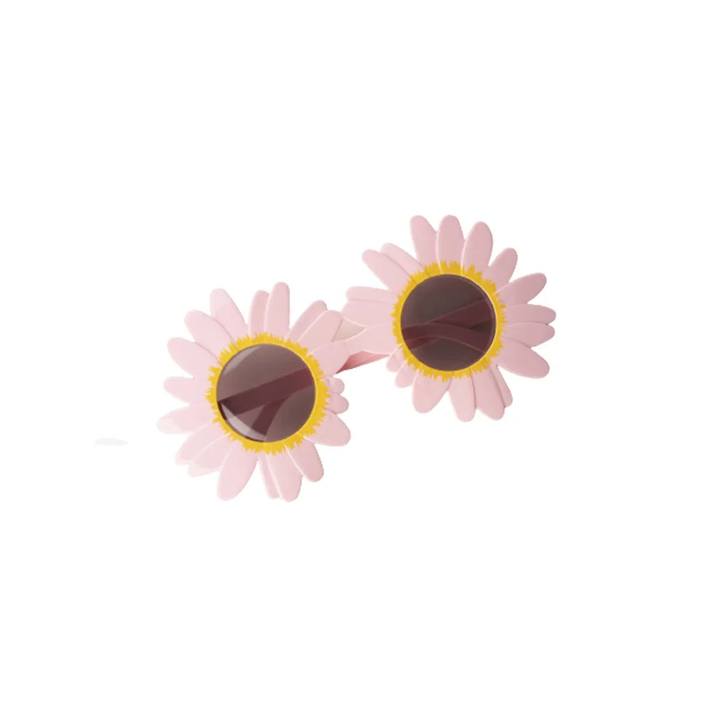 Sunflower Sunglasses Little Daisy Shape Sun Glasses Funny Party Decorative Eyeglasses Plastic Gathering Picnic Photography Props