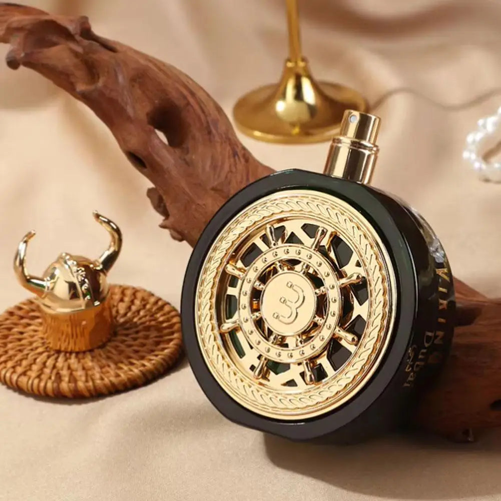 100ml Bharara Viking Men Perfume Cairo Black Ox Head Middle East Dubai Parfum Senior Business Attar Sexy Fruity Aroma For Women