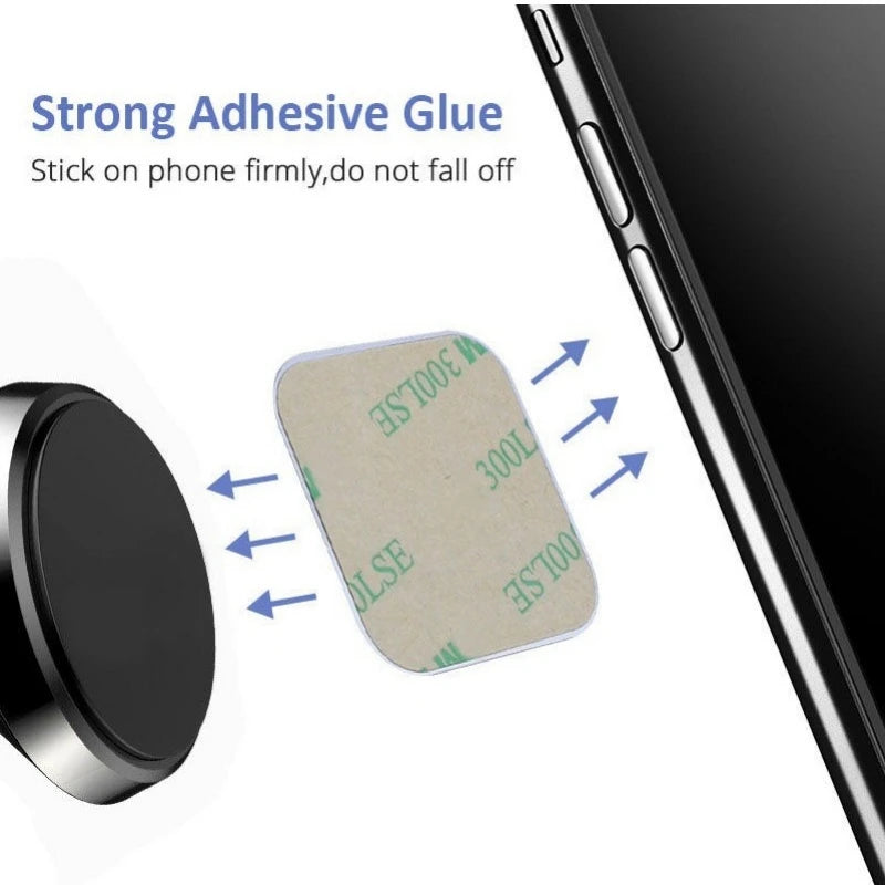 10pcs Universal Magnetic Metal Plate For Magnetic Car Phone Holder Iron Sheet Sticker Stand Mobile Phone Magnet Holder Mount