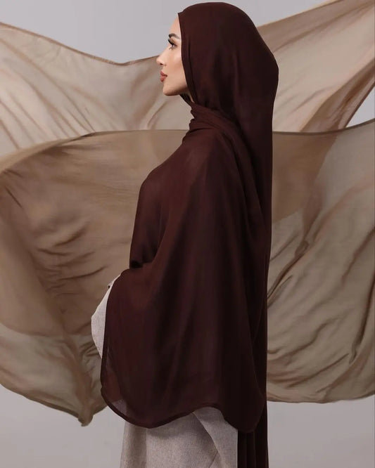 29 Colors 180*95cm Ramadan Women Broad Edge Solid Cotton Rayon Hijab Scarf Lady Wraps Shawls Muslim Headband Islamic Scarves