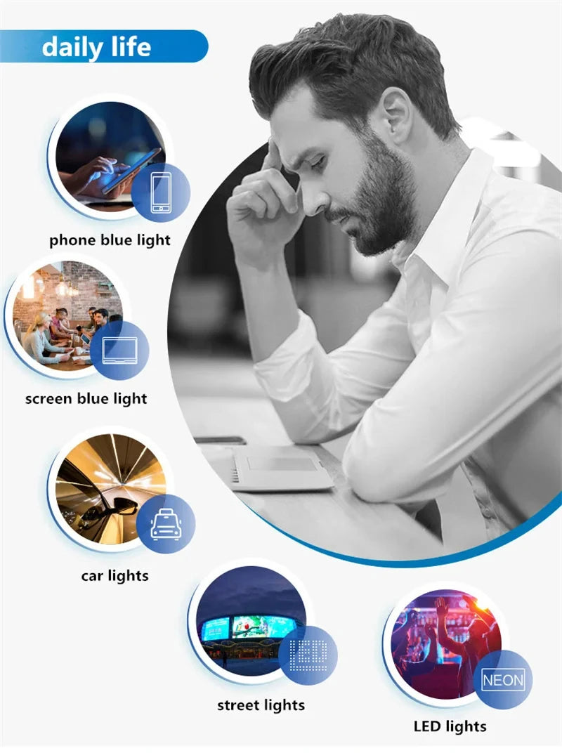 MR-8 Super Tough Optic HD Lenses 1.61 1.67 1.74 Ultra Thin Prescription Glasses Myopia Presbyopia Anti Glare Anti Blue Lens 2pcs