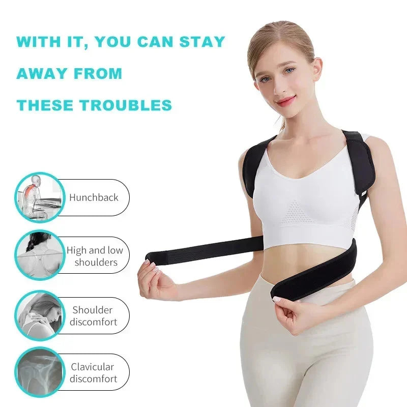 Corrective Men's And Women's Back Belt for Back Pain And Spine Problems Supportive Health Care Fitness Equipment