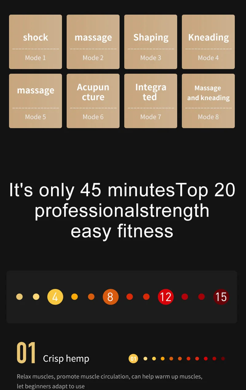 Abs Belt Abdominal Trainer EMS Muscle Stimulation Electric Exerciser Toning Belts For Leg Arm Workout Fitness Home Gym Equiment