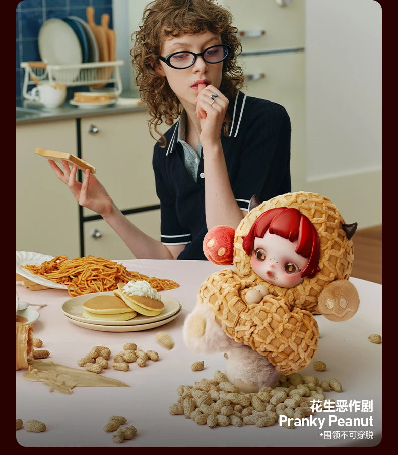 Original Popmart Skullpanda V3 You Found Me Series Trend Blind Box Doll Bag Pendant Surprised Box Toy Emotion Soothing Doll Gift