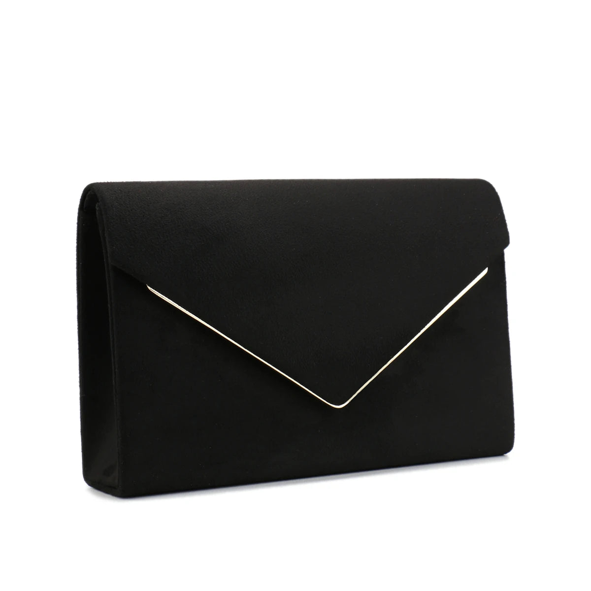 Envelope Design Velvet Women Evening Bags V Metal Fashion Small Cover Clutch Bags With Shoulder Chain Party Wedding Prom Handbag