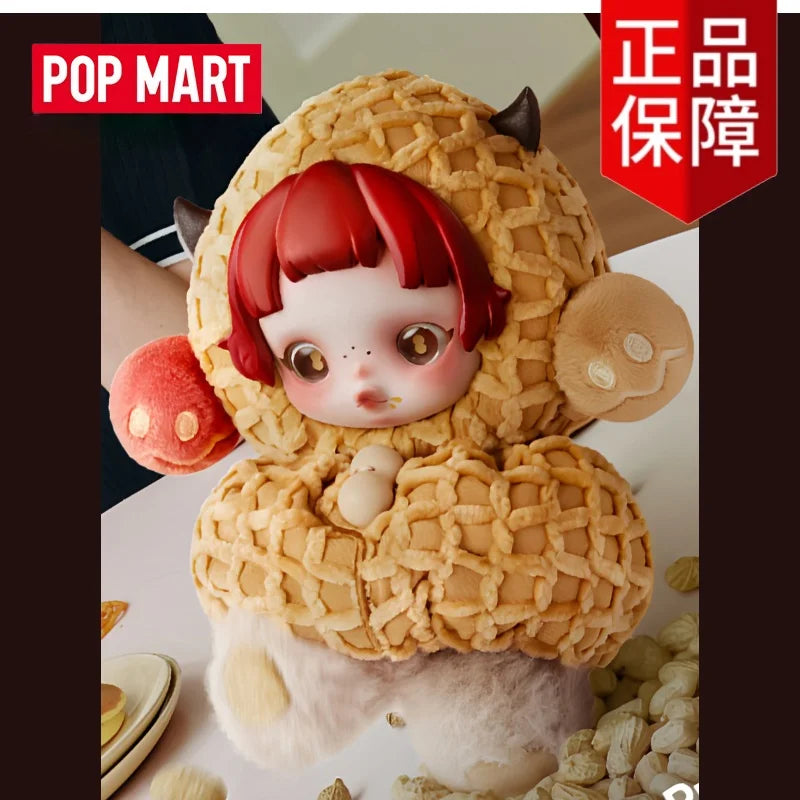 Original Popmart Skullpanda V3 You Found Me Series Trend Blind Box Doll Bag Pendant Surprised Box Toy Emotion Soothing Doll Gift