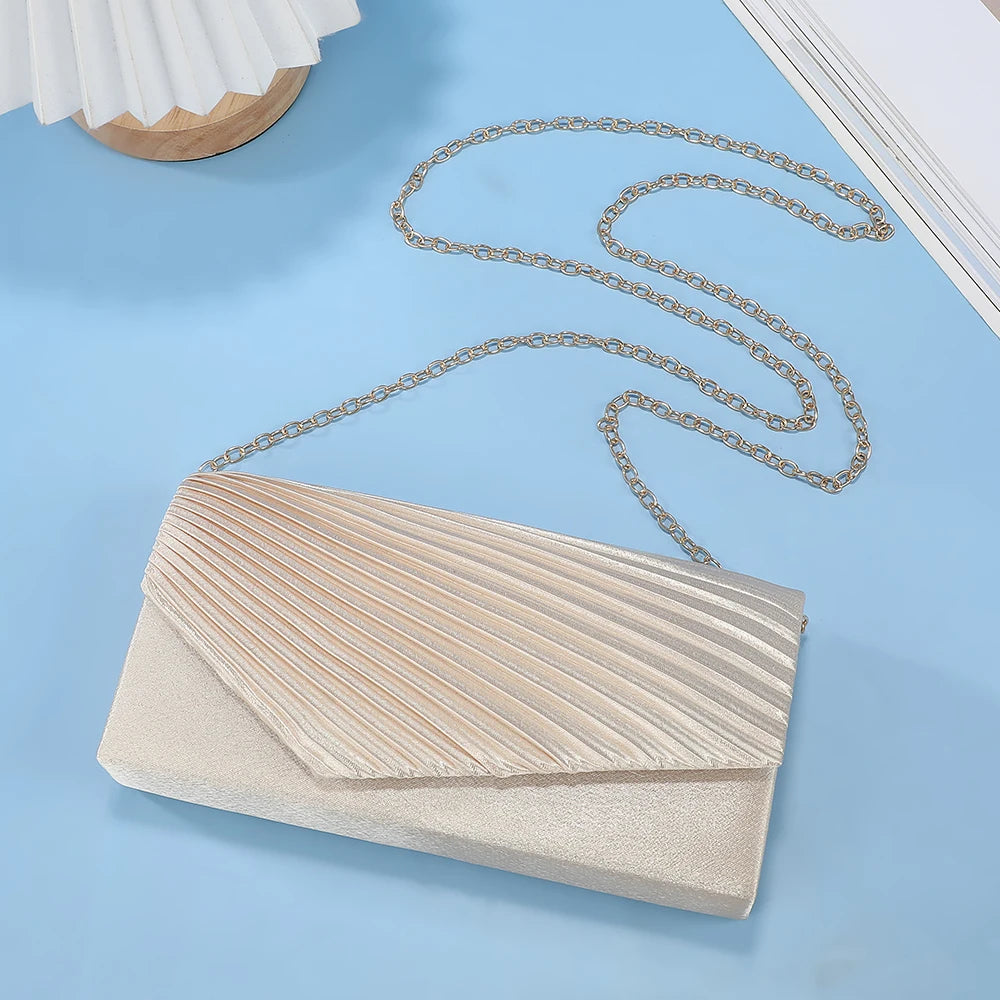 Luxury Glitter Women's Evening Clutch Bag Envelope Bridal Party Purse Valentine Wedding Dinner Handbag for Ladies