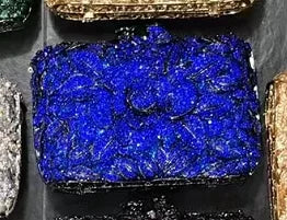 2025 New Arrival Flower Crystal Wedding Bridal Clutch Purse Luxury Designer Women's Dinner Party Cocktail Handbags Diamond Bags