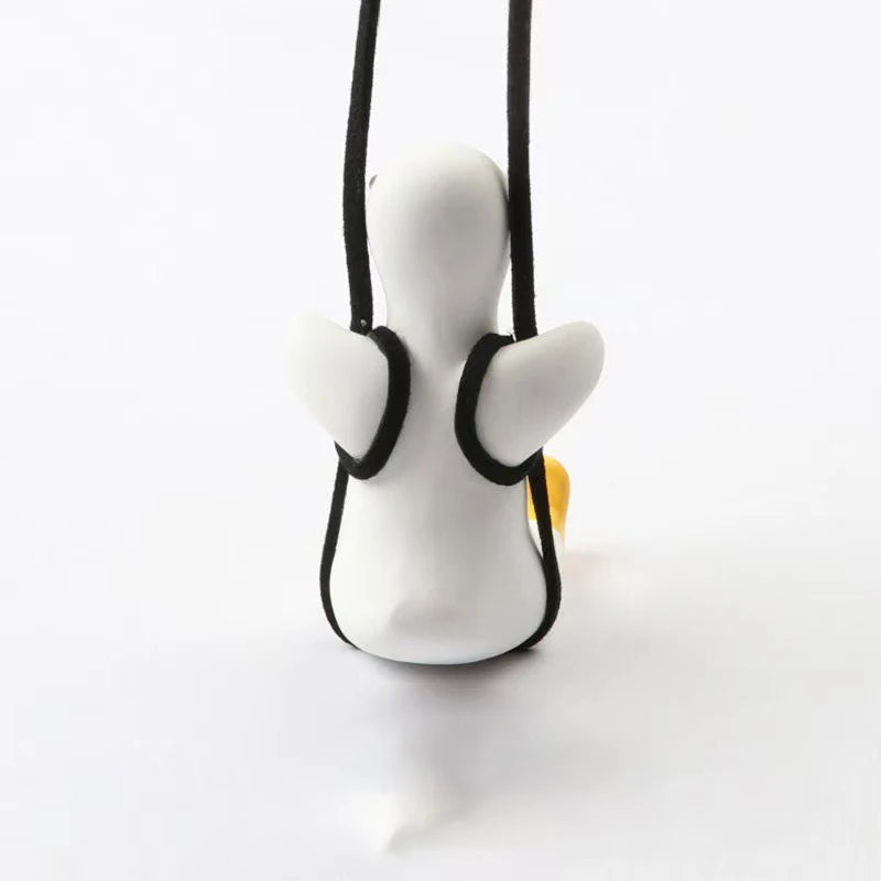 Car Decoration Accessory Duck-shaped Aroma Diffuser, Cute Cartoon, Car Interior Decoration Item