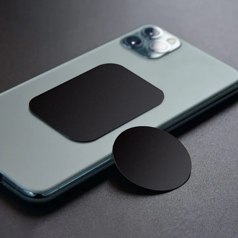 10pcs Universal Magnetic Metal Plate For Magnetic Car Phone Holder Iron Sheet Sticker Stand Mobile Phone Magnet Holder Mount