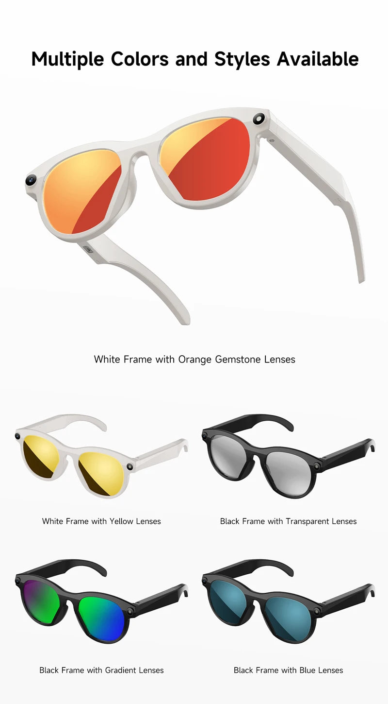 Xiaomi AI Smart Glasses 6K HD Camera Multifunctional Bluetooth Calling Voice Assistant Music Player Translation Glasses 2025 New