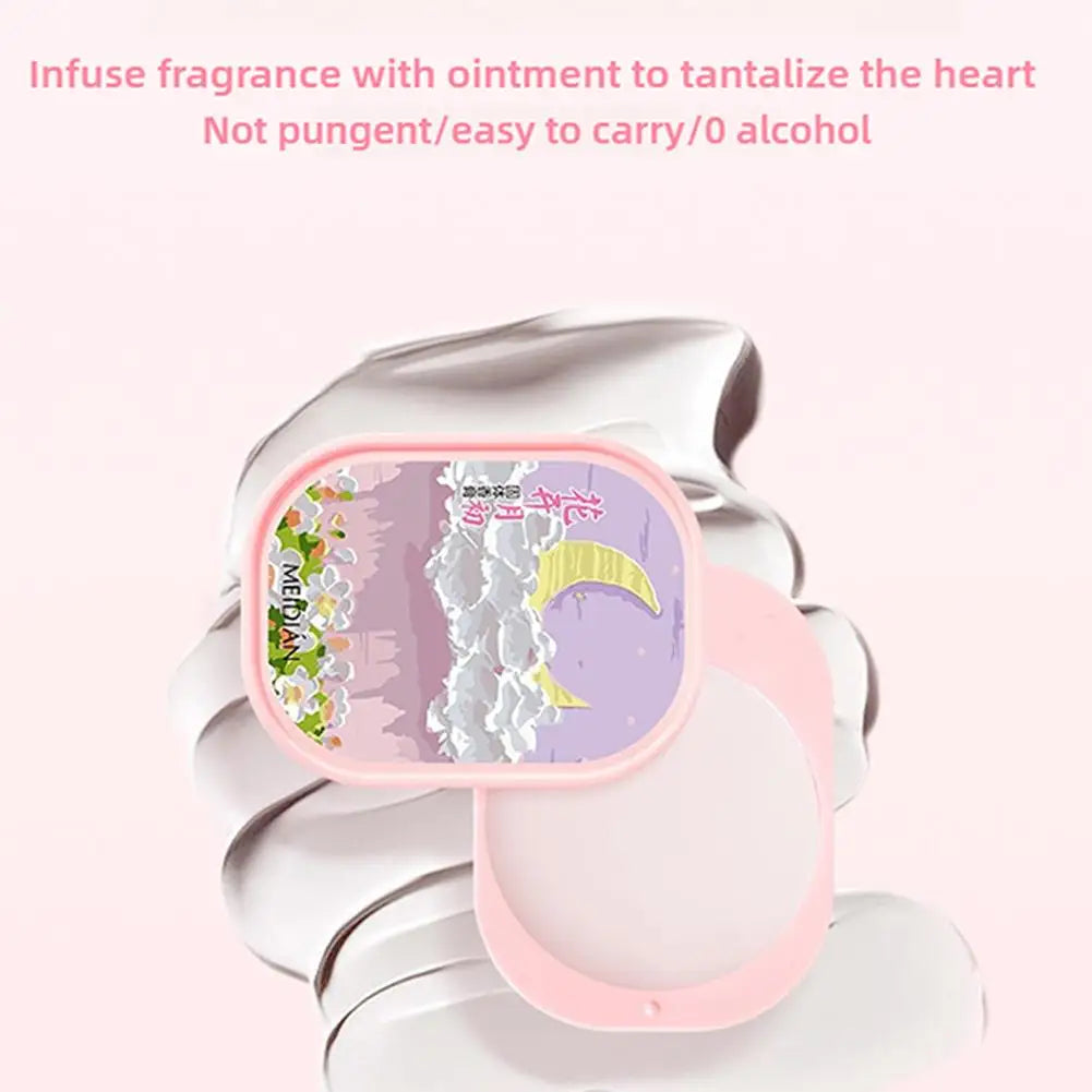 3Pcs Female Solid Perfume Portable Long Lasting Fragrance Fresh Natural Balm Deodorant Antiperspirant Perfume For Women