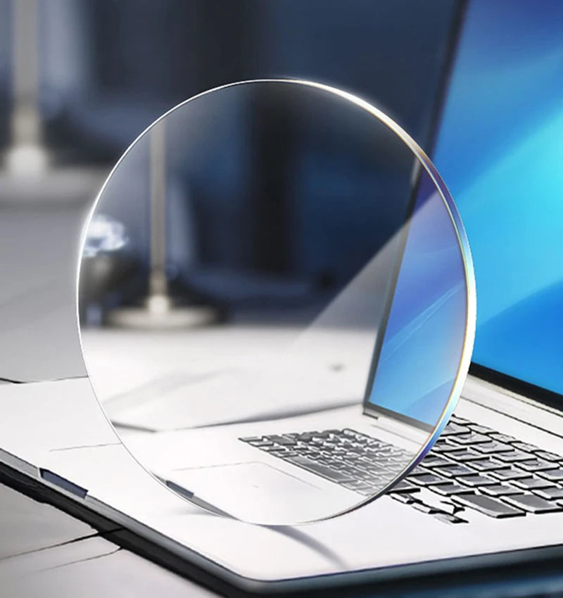 MR-8 Super Tough Optic HD Lenses 1.61 1.67 1.74 Ultra Thin Prescription Glasses Myopia Presbyopia Anti Glare Anti Blue Lens 2pcs