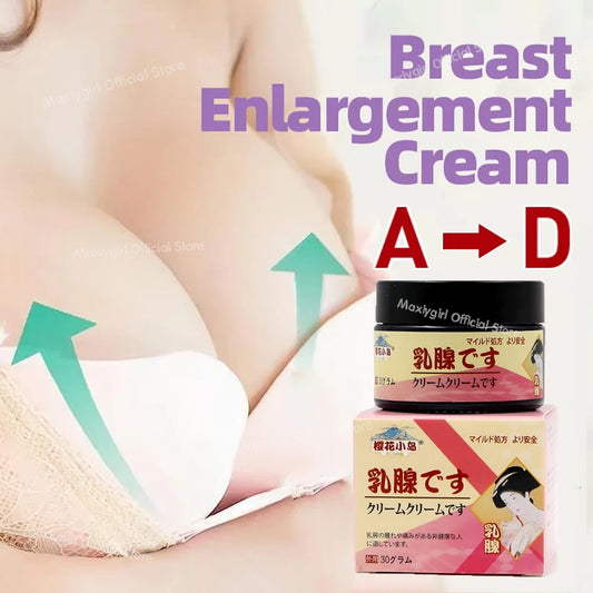 Collagen Fast Breast Growth Enlargement Cream Moisturizing Bigger Breast Care Chest Lift Firm Plump Boobs Massage Cream