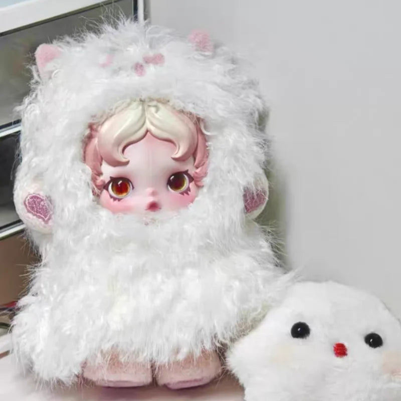 Original Popmart Skullpanda V3 You Found Me Series Trend Blind Box Doll Bag Pendant Surprised Box Toy Emotion Soothing Doll Gift