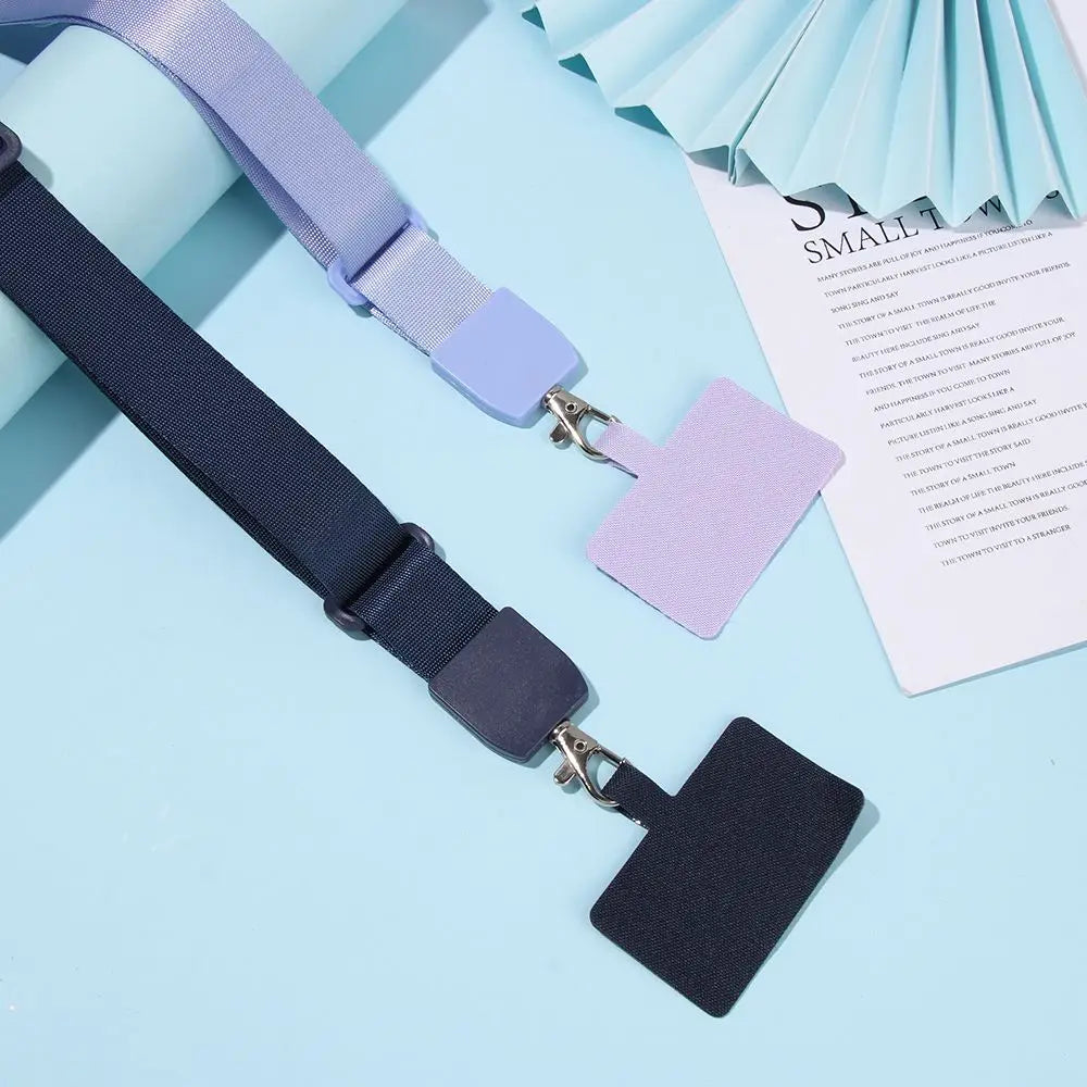 Neck Strap Lanyard for Mobile Phone Rope Anti-lost Keys Mobile Phone Straps Holder Neck Strap Hang Rope Lanyard Patch Card