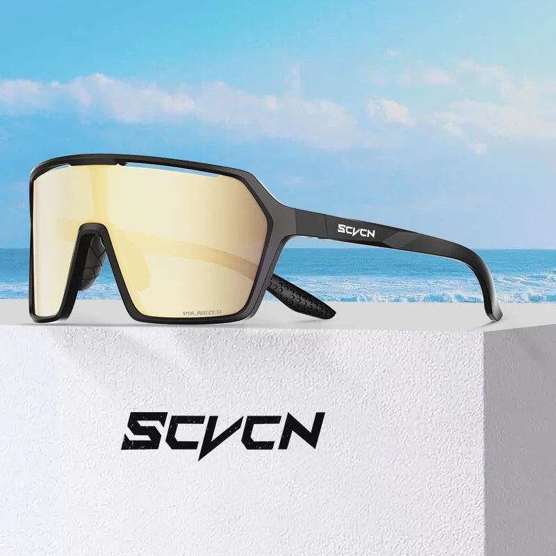 SCVCN Hot Photochromic Cycling Sunglasses MTB Glasses Outdoor Bike Cycling UV400 Eyewear Men Women Bicycle Sports Hiking Glasses