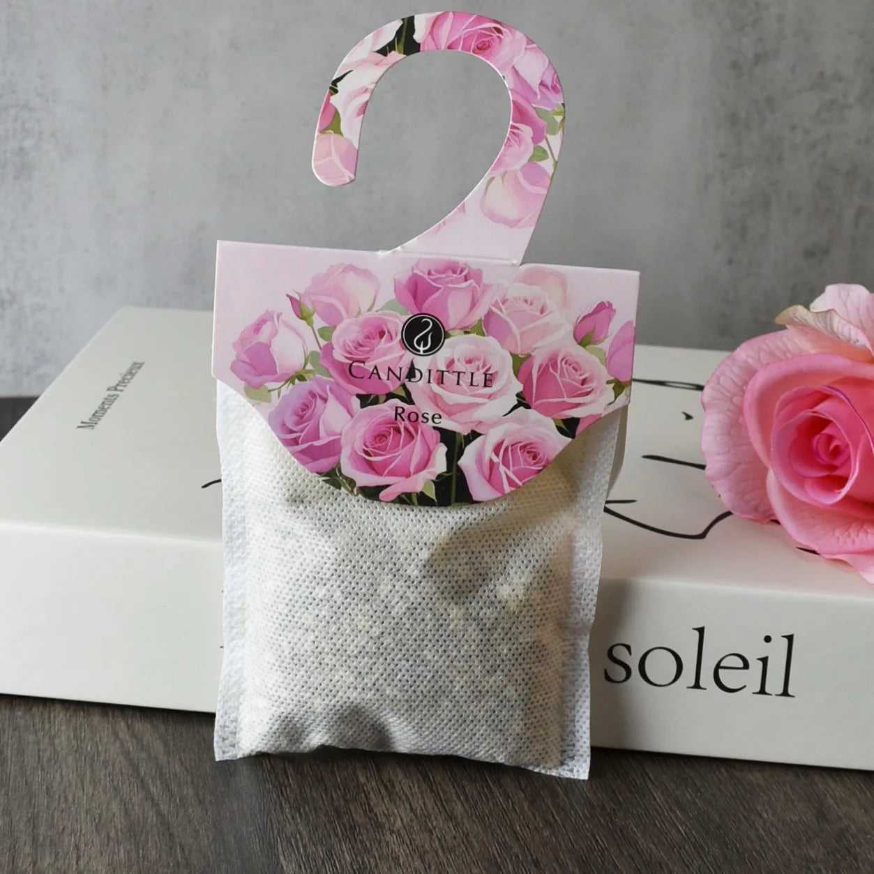 Hanging Paper Scented Sachet With Hook for Wardrobe Shoe Closet Home Fragrance Decoration Long Last