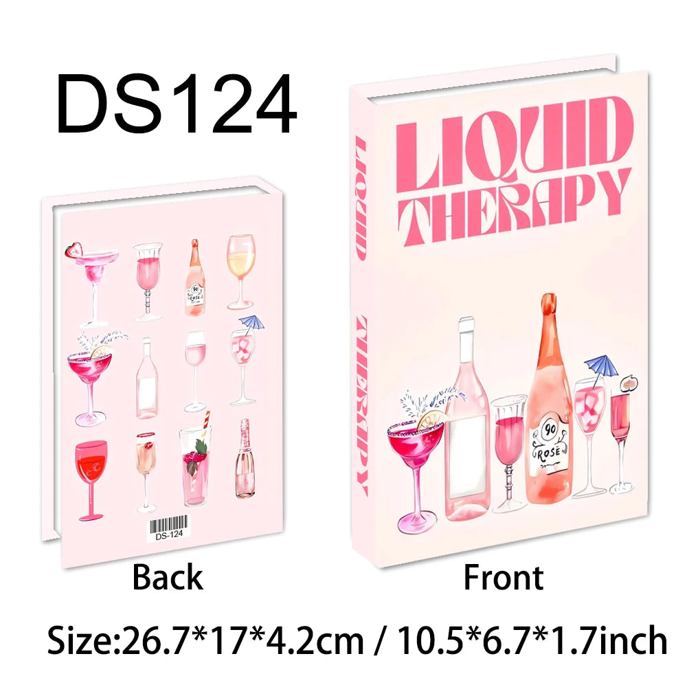 Luxury Home Decoration Fake Book Fashion Living Room Decoration Coffee Table Bedroom Interior Items Modern Book Box Decoration