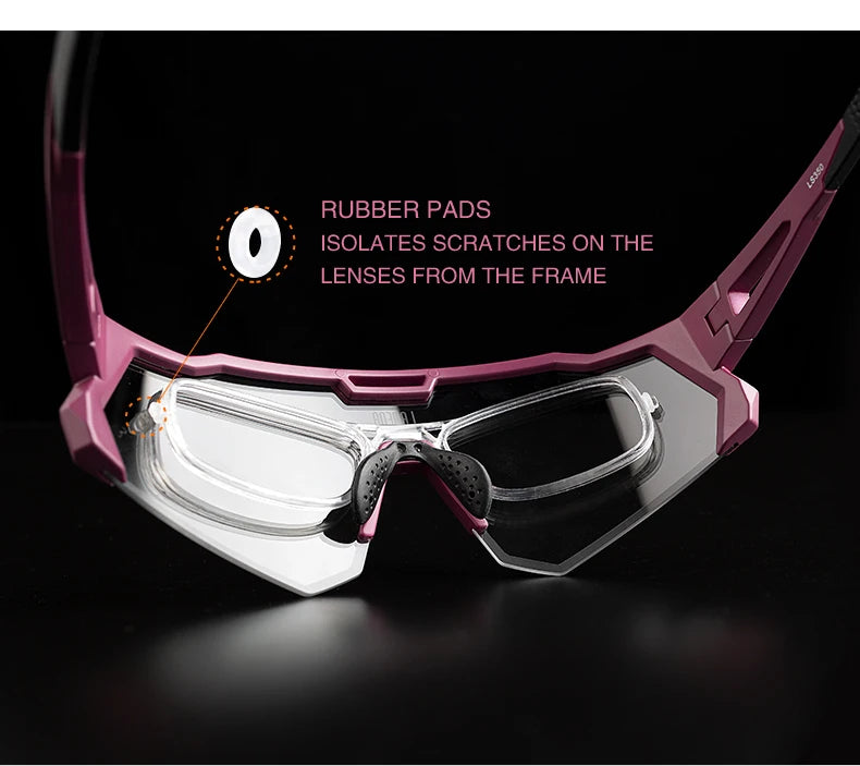 Lameda Outdoor Cycling Glasses Sports Polarized  Road Bike Glasses Mountain Bicycle Sunglasses Cycling Goggles Eyewear Goggles W