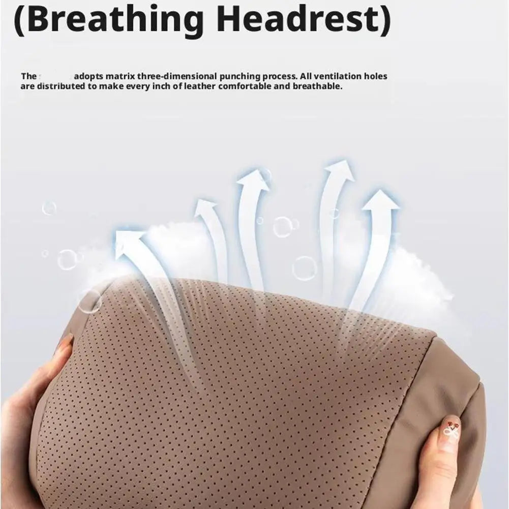 Memory Foam Car Headrest Neck Support Breathable Easy To Install Multiple Colors Available Car Accessory Headrest