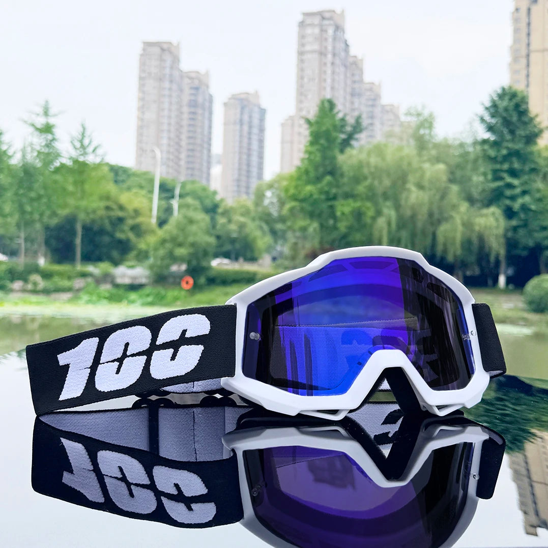 100 Motocross Glasses Man MTB ATV Mask Windproof Protection Skiing Cycling Racing Off-Road Goggles Motorcycle Sunglasses