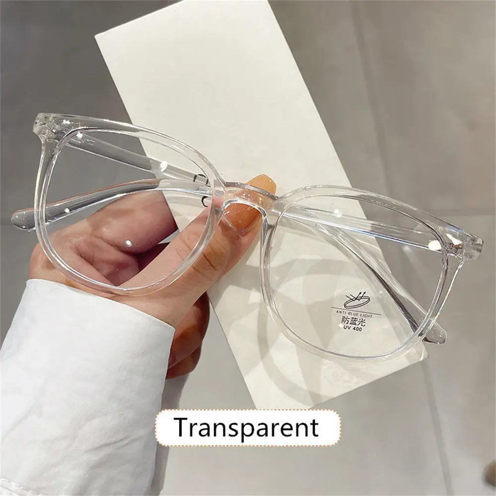Fashion Ultra-Light Polygon Frame Anti-blue Light Glasses Unisex Reading Eyewear UV400 Shades Flat Mirror Eyeglasses