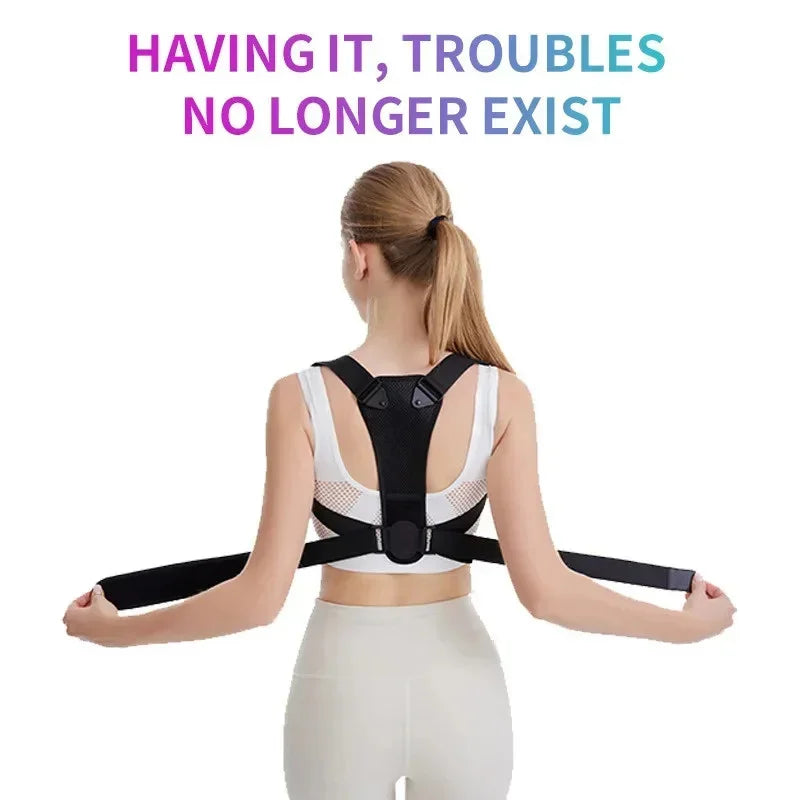 Corrective Men's And Women's Back Belt for Back Pain And Spine Problems Supportive Health Care Fitness Equipment