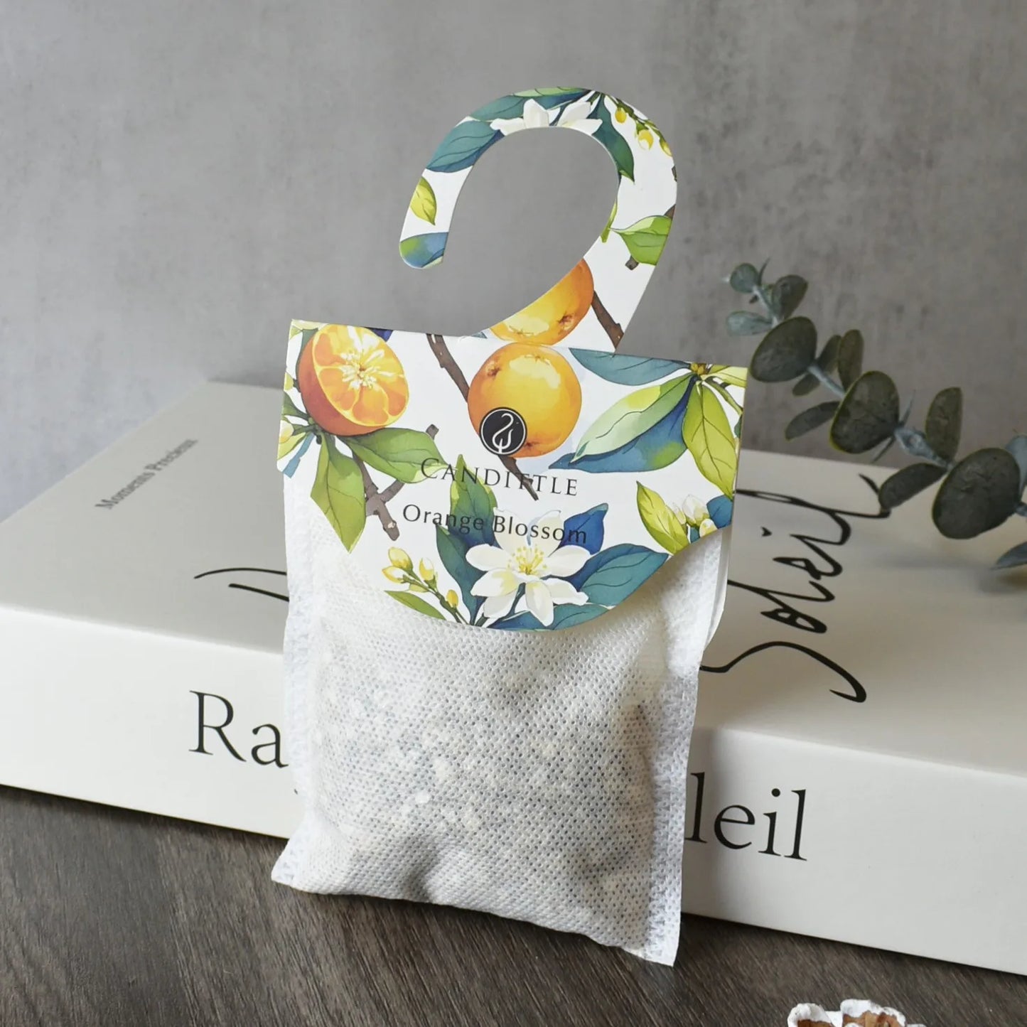 Hanging Paper Scented Sachet With Hook for Wardrobe Shoe Closet Home Fragrance Decoration Long Last