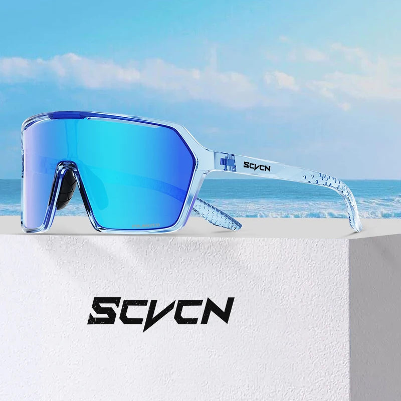 SCVCN Hot Photochromic Cycling Sunglasses MTB Glasses Outdoor Bike Cycling UV400 Eyewear Men Women Bicycle Sports Hiking Glasses