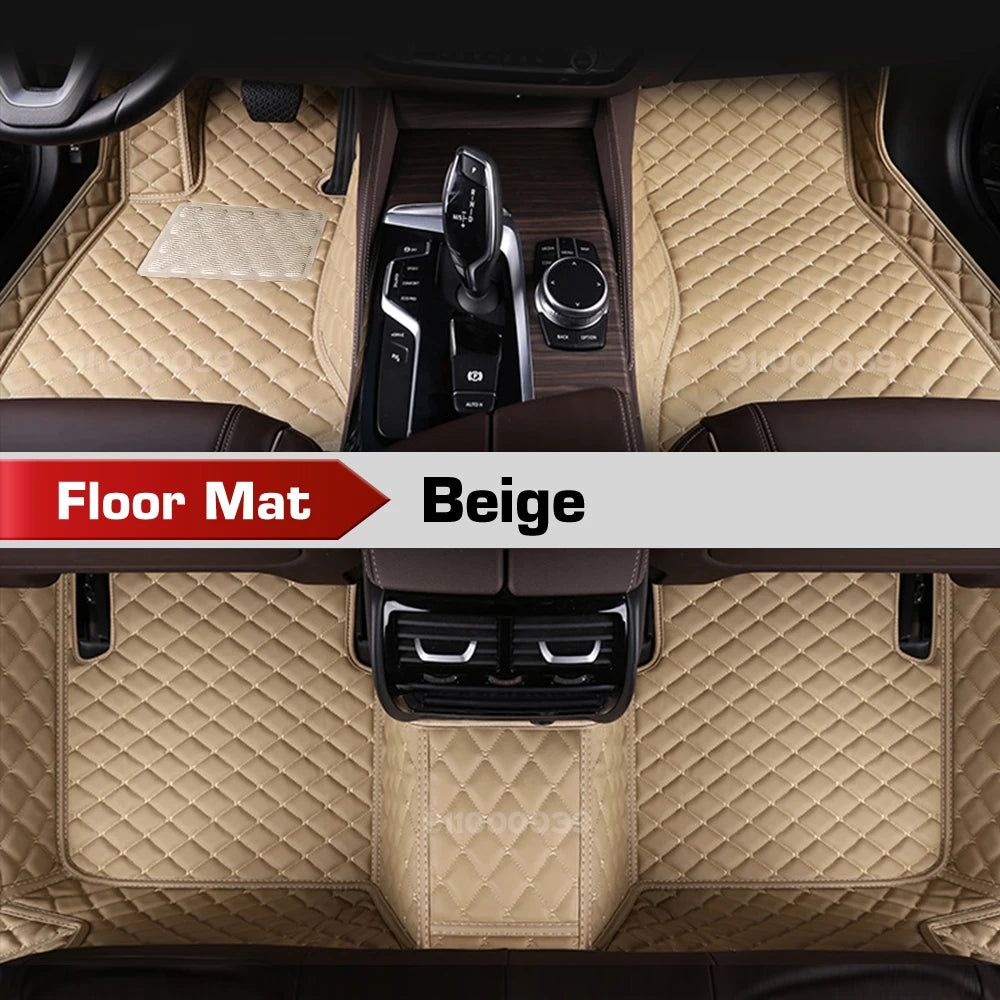 Car floor mats for AUDI Q7 (Seven seats) 2006 2007 2008 2009 2010 2011 2012 2013 2014 2015 2016-2025 Custom foot Pads automobile