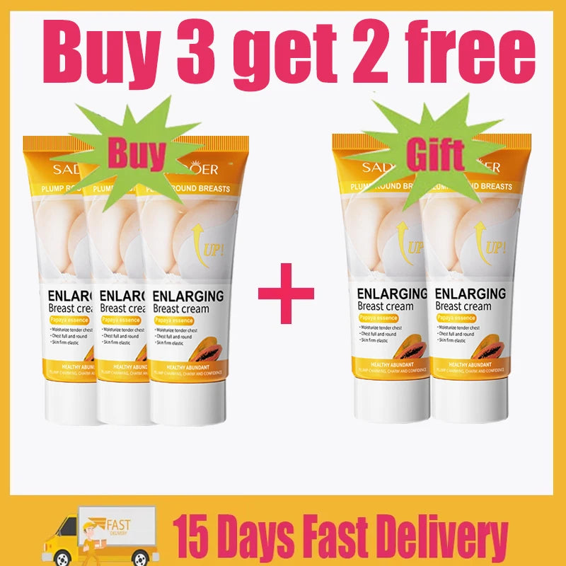 Fast Growth Breast Enlargement Cream Lift Firm Breast Improve Sagging Massage Chest Rapidly Body Moisturizing Smooth Bright Care