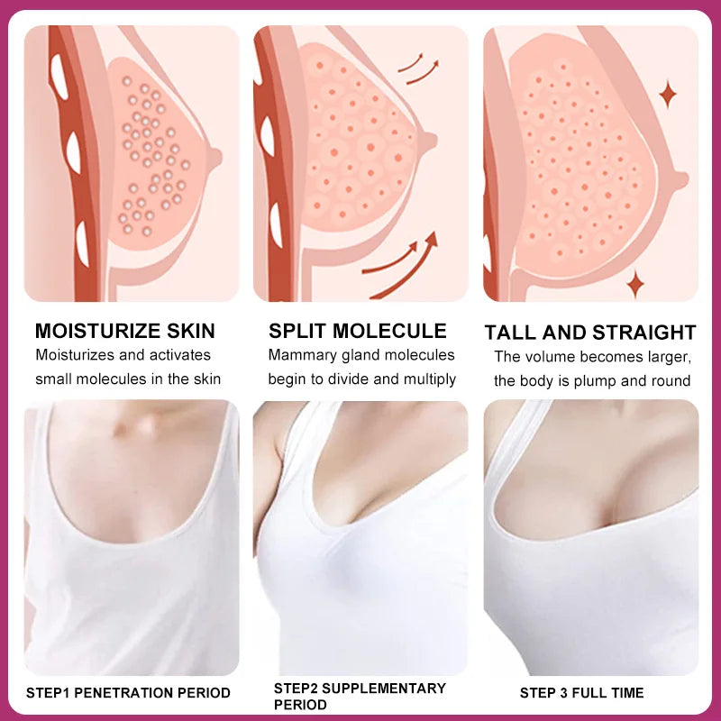 Breast Enlargement Cream Enhance Bust Fast Growth Lifting Firming Breast Massage Increase Breast Elasticity Big Bust Breast Care